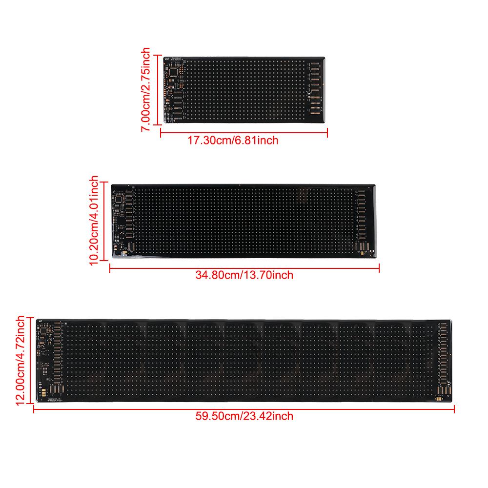 Гибкий светодиодный дисплей, ночник, светодиодная вывеска для автомобиля, программируемое приложение BT для автомобильного магазина, бара, светодиодная матричная пиксельная панель