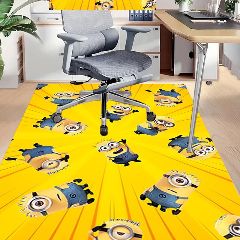 1pc Despicable Minions Carpet for Playroom Bedroom Living Room Sofa Home Decor,kids Game Area Rug Non-slip Floor Mat Y72827