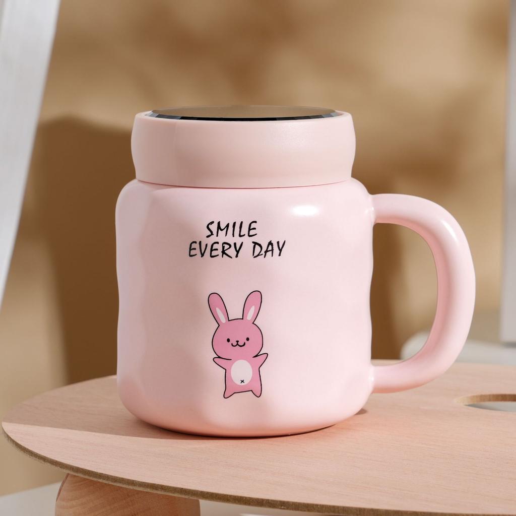 Открывающийся небольшой подарок с крышкой, зеркальная чашка, мультяшная милая кружка, домашний набор, стакан для воды для студента