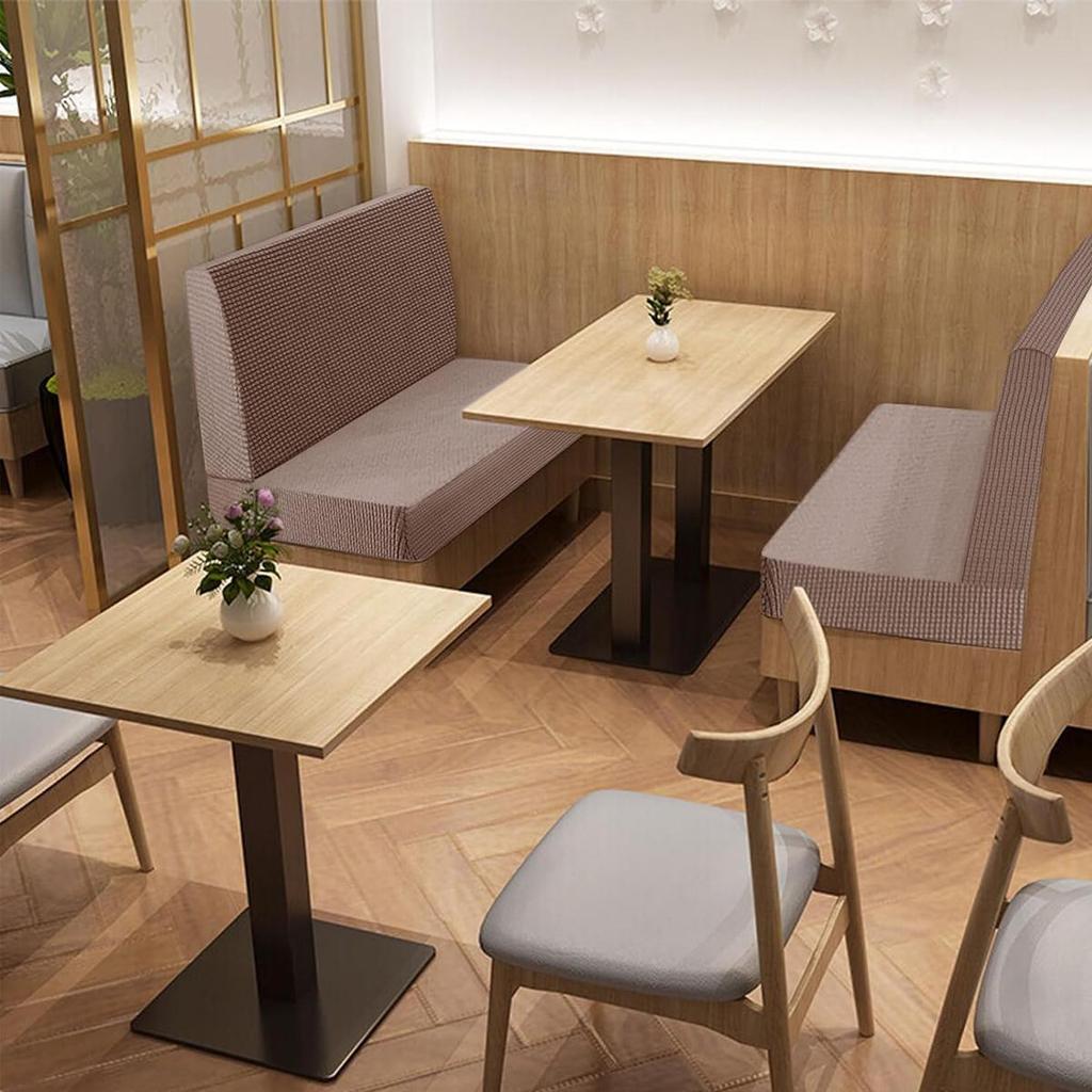 Эластичный жаккардовый чехол для обеденной зоны на автодоме, защита животных, моющийся двухместный диванчик для автофургона, автомобильные скамейки, чехлы для ресторана