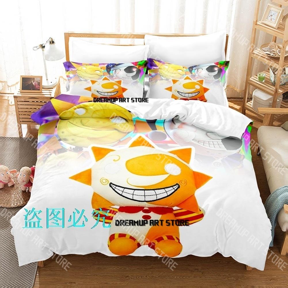 Модный комплект постельного белья Sundrop FNAF Игровой Односпальный Двуспальный Полный Queen King Размер Комплект для Спальни Детей Пододеяльник Комплекты Простыня Комплект