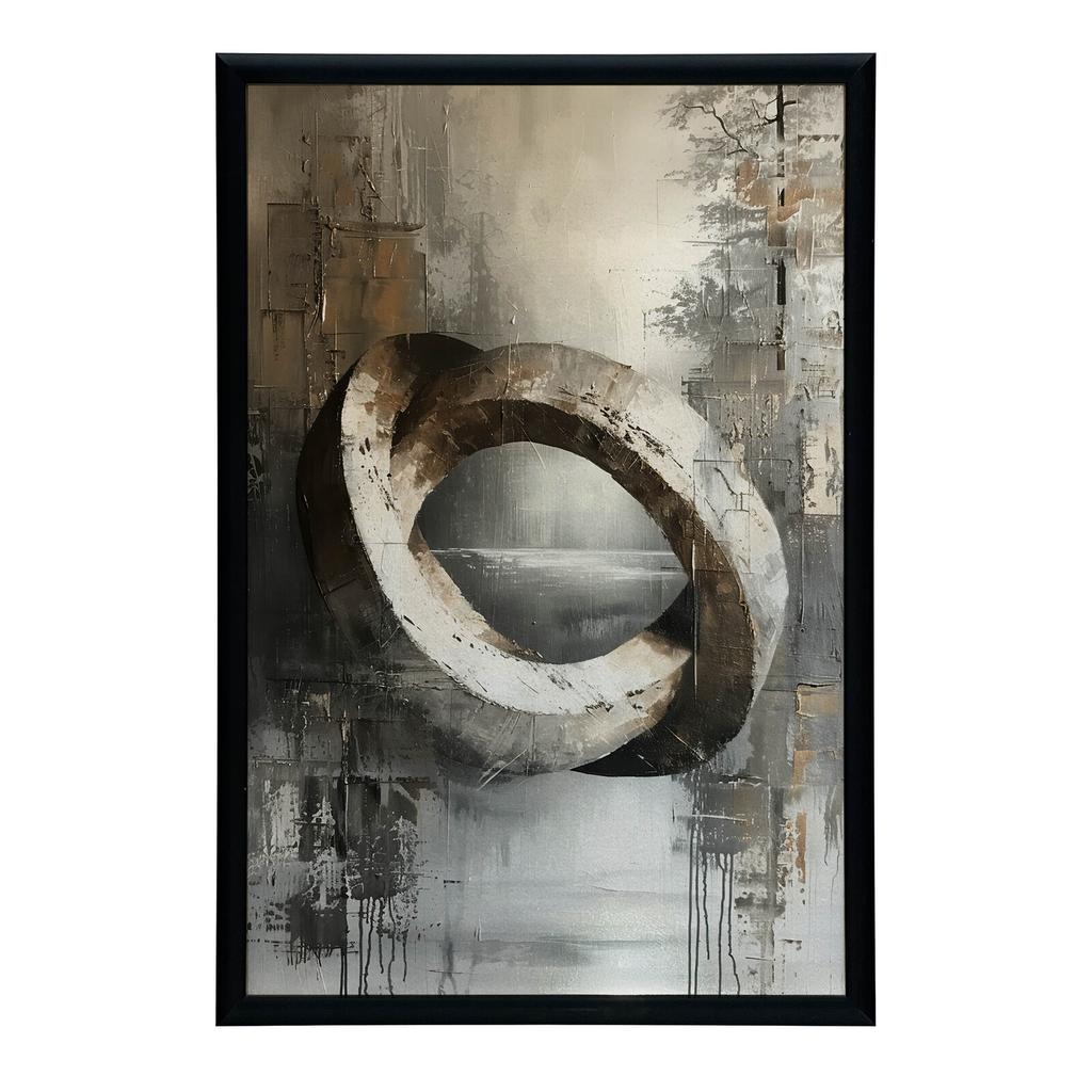Pierścień Natury Pierścień Natury, 70X100 Cm, Rama Drewniana Ciemny Brąz, Papier Matowy 230 Gsm