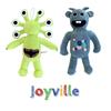 Fun And Colorful Joyville Monster Plush Toy 28cm Blue Two-eyed Monster 119g Soft Short Plush Pp Cotton Filling