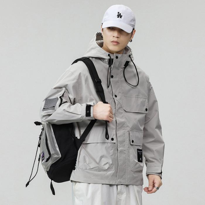 Куртка Tooling Jacket Мужская свободная повседневная куртка Мужская модная куртка с капюшоном Mountain
