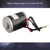 MY6812 24V 100W High Speed Small Brush Motor with Belt Pulley Electric Scooter E Bike Accessory