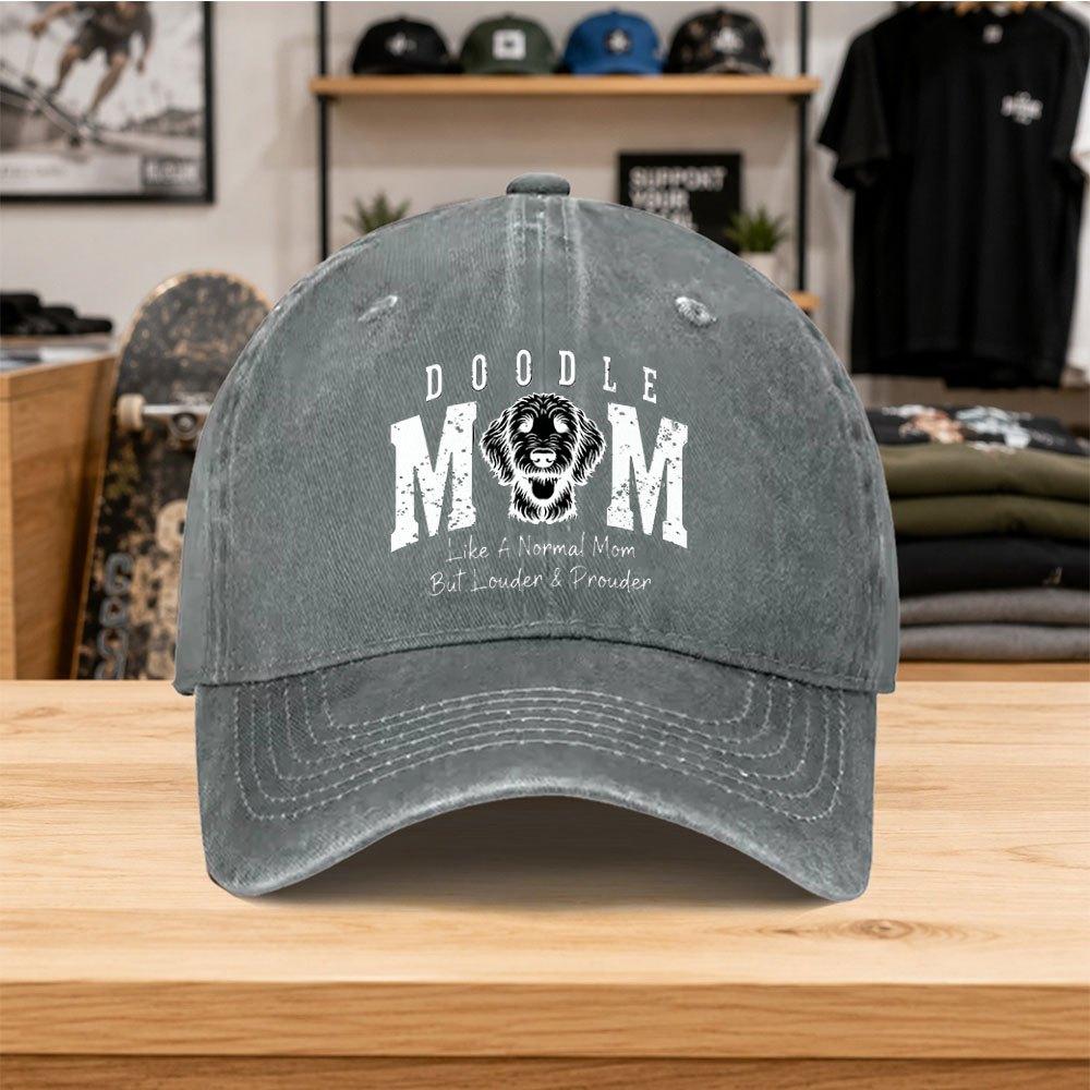 1pc Doodle Mom Washable Baseball Cap Unisex Style Cap For Couples Fashionable And Versatile Dad Hat Outdoor Sports Casual Hat