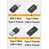 USB 3.1 на Type-C Адаптер Поддерживает Передачу Данных 10 Гбит/с и Зарядку для Смартфонов, Планшетов и Других Устройств