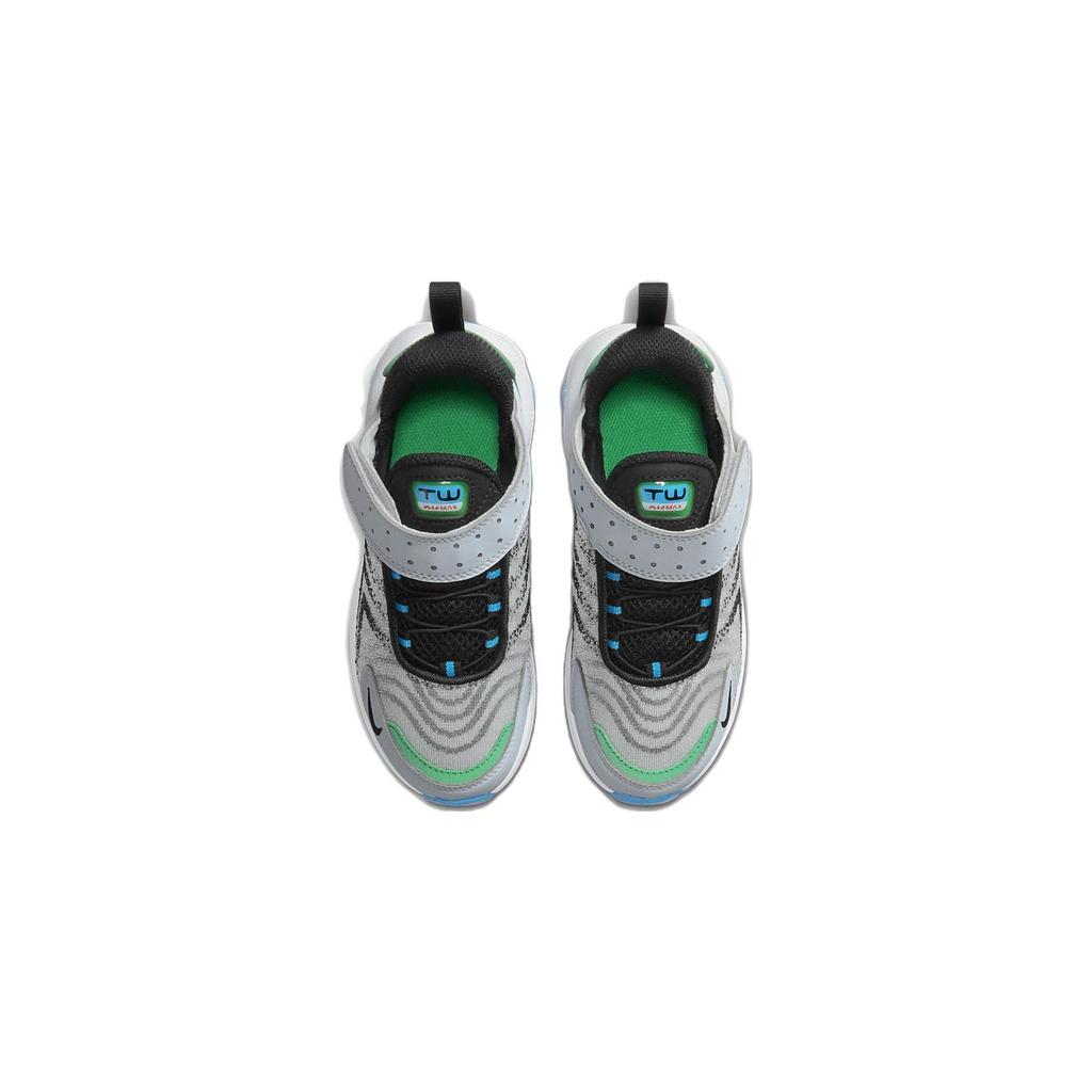 Nike Air Max TW PS Амортизирующие Дышащие Низкие Повседневные Кроссовки Детские кроссовки Серый Синий DQ0297-003
