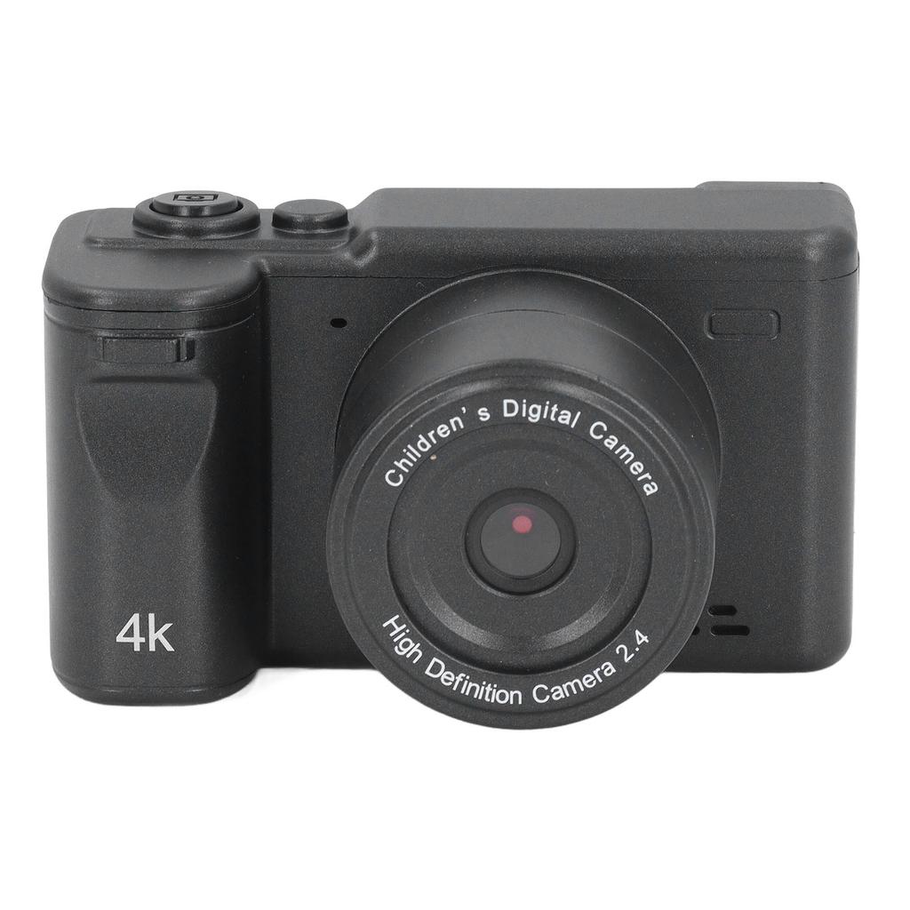 Винтажная цифровая камера HD 4K 2,4 дюйма 1080P 8-кратный зум Передняя и задняя двойные камеры для фото- и видеосъемки