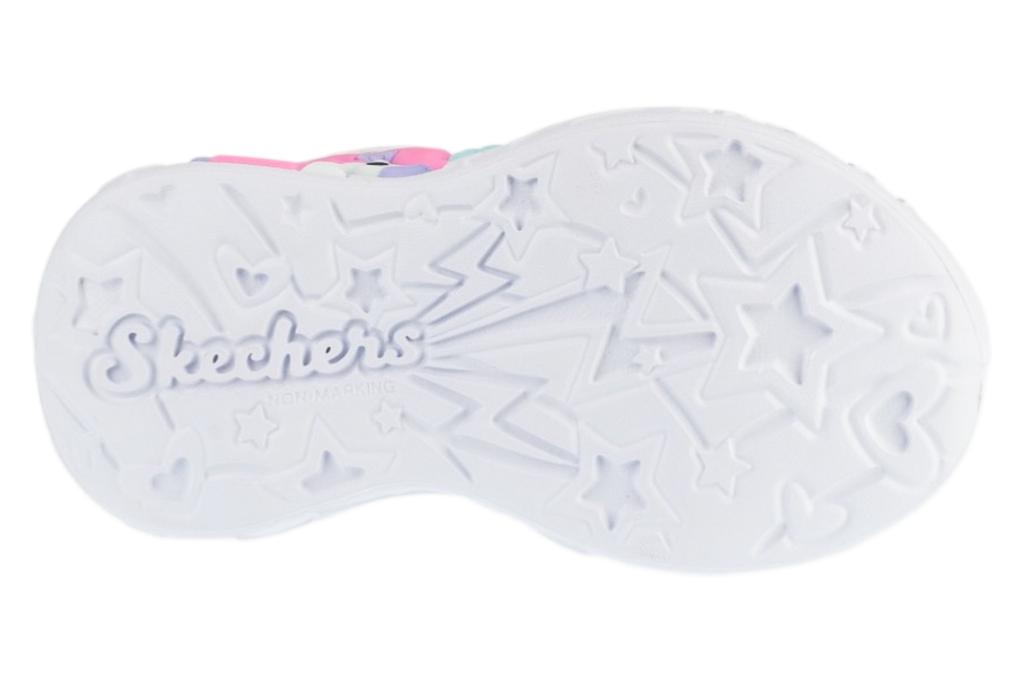 Skechers Чародей Единорогов - Лил Сердечко Блестки, для Девочки фиолетовые Кроссовки