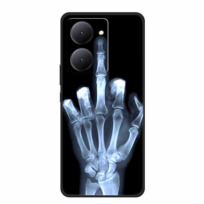 Для VIVO Y36 Y78m Y27 5G Чехол Животные Мягкий Силиконовый Задний Чехол Чехлы для Телефона для VIVO Y27 5G VIVOY36 5G 6.64" Крутой Волк Кошка Fundas