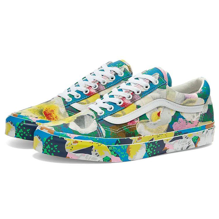 Vans Kenzo x Vans Og Old Skool Lx 'Цветочный Желтый' VN0A4P3X01H