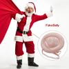 Christmas Fake Santa Claus Belly Cosplay Dress Fake Pregnant Belly Inflatable Belly  Halloween