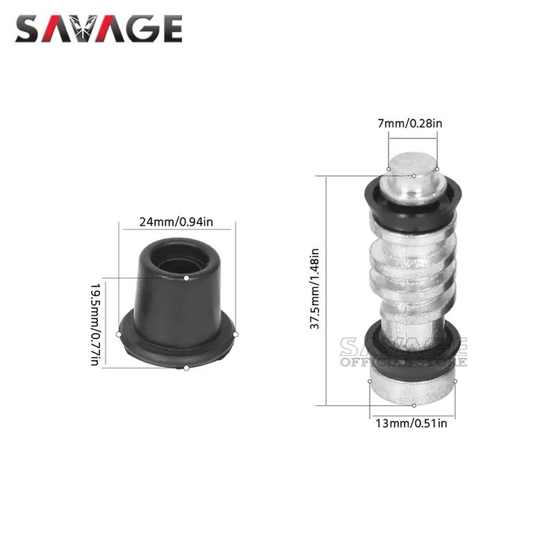 For KAWASAKI Z900 Z800 Z650 Z125 ZX-4R ZX6R ZX10R NINJA 650 VERSYS Rear Brake Master Cylinder Piston Spring Seals Set Repair Kit