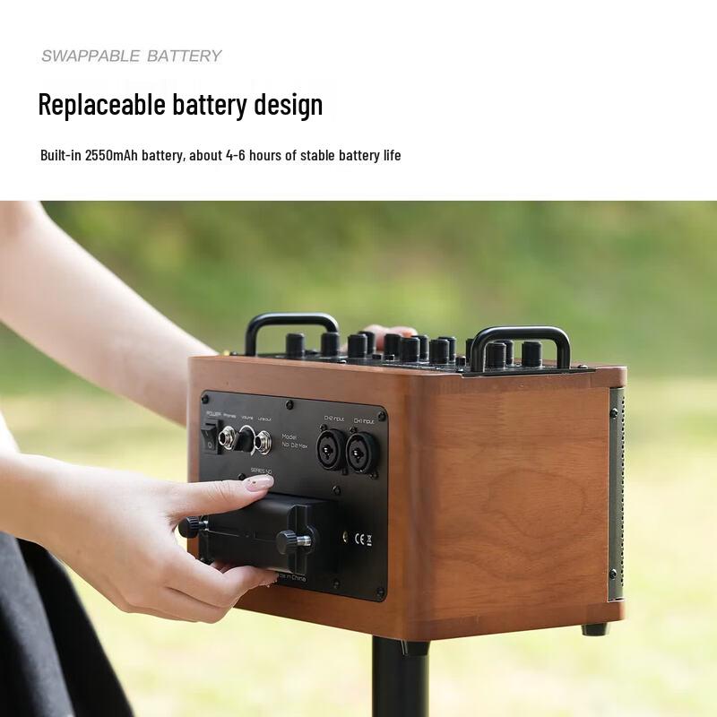 Music Knight D2MAX Portable Instrument & Karaoke Speaker (CN version)