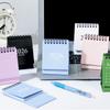 2026 New Year Mini Desk Calendar English Children's Desktop Planner Office Desk Assessories Pocket Notepad
