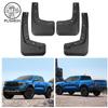 Car Mudflaps Fender for Ford Ranger 2024 2025 Mud Flaps Splash Guards Front Rear Wheels Fender Car Accessories 4Pcs Mudguards
