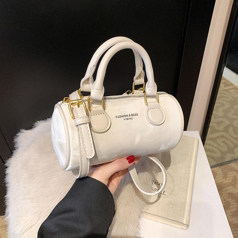 Popular Small Bag Women's New Casual Versatile Messenger Bag Fashion Handbag Cylinder Bag