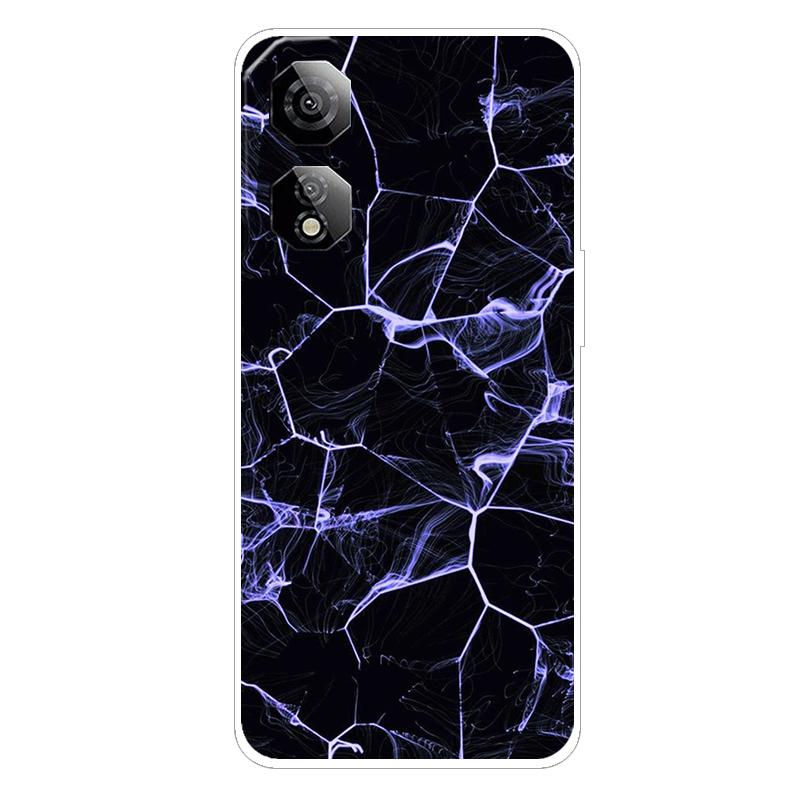 Для ZTE Nubia Neo 2 5G Чехол Фэнтези Градиент Прозрачный Корпус Телефона Для Nubia Neo2 5G Z2352N Мягкая Противоударная Задняя Крышка Funda