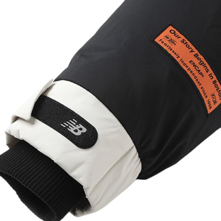 New Balance Пуховики унисекс кремовые с капюшоном утолщенные NPA44023-BEI