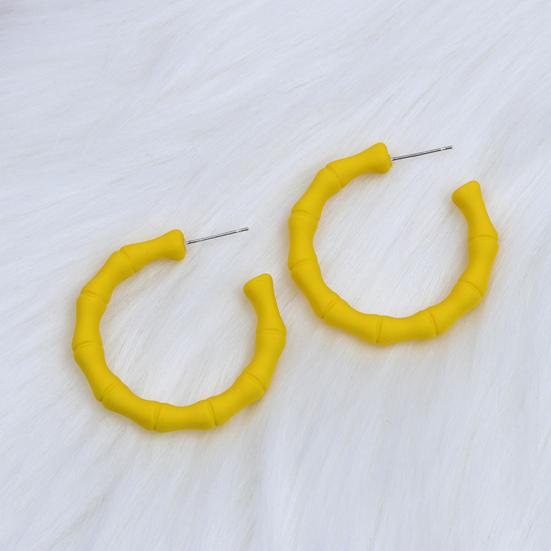 1 пара женских одинарных сережек-кольца, модные милые стильные акриловые круглые серьги ярких цветов, праздничное платье, украшения для ушей, аксессуары на день рождения