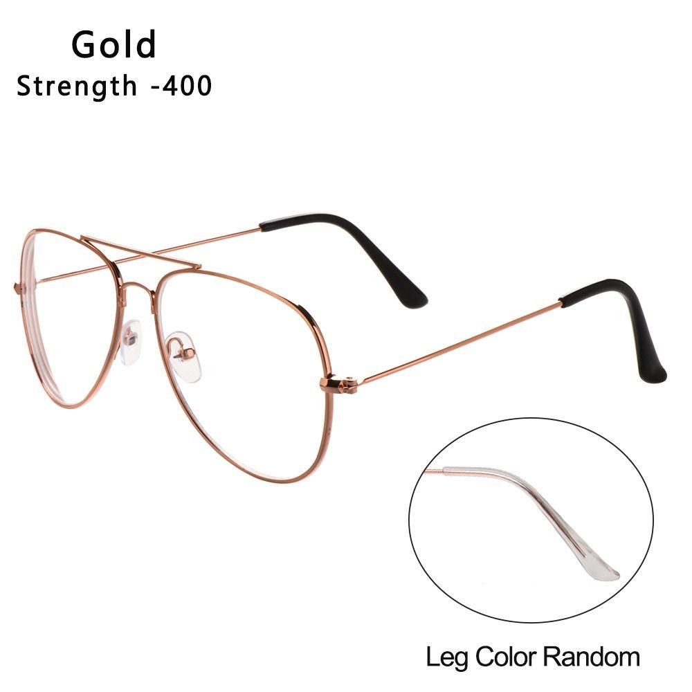 Flexible Portable Oversized Ultra Light Resin Metal Myopia Glasses Eyeglasses Vision Care Glasses