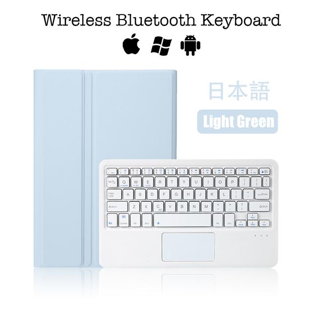 Wireless Portable with Pencil Stand Bluetooth Touchpad Keyboard Case for Samsung Galaxy Tab S8 11 2022 Tablet Protective Cover