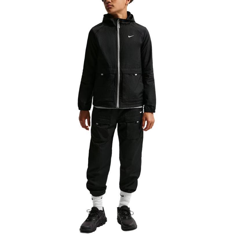 Nike Спортивная куртка с капюшоном и длинным рукавом City Utility Logo для детей куртки IO0772-010