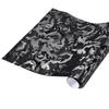 3D Ghost Black Camouflage Vinyl Wrap Sheets для мотоцикла, автомобиля, салона, наклейки, самоклеящиеся наклейки, ПВХ-наклейки