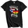 Puerto Rican Bolivian Heart Flags Puerto Rico Bolivia T-Shirt