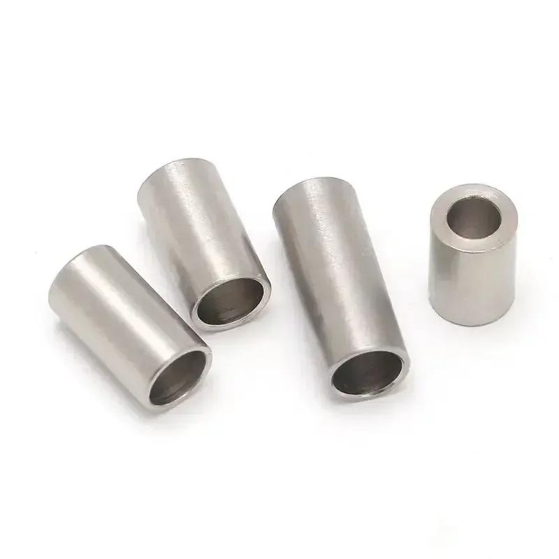 ZNYONG M10 M12 M13 M14 M16 Unthreaded 304 Stainless Steel Bushing Washer Gasket Round Hollow Standoff Spacer Sleeve OD 12-25mm