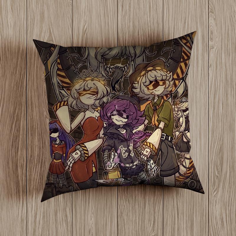 Murder Drones Pillowcase 3D Print Uzi N V Anime Cushion Cover Decorative Throw Pillow Slip for Sofa Bed Home Decor