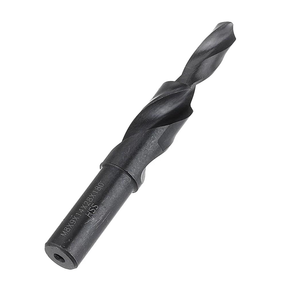 Спиральное ступенчатое сверло из быстрорежущей стали с цековкой 90/180 градусов для сверления металлов ~ новое ~ скважина