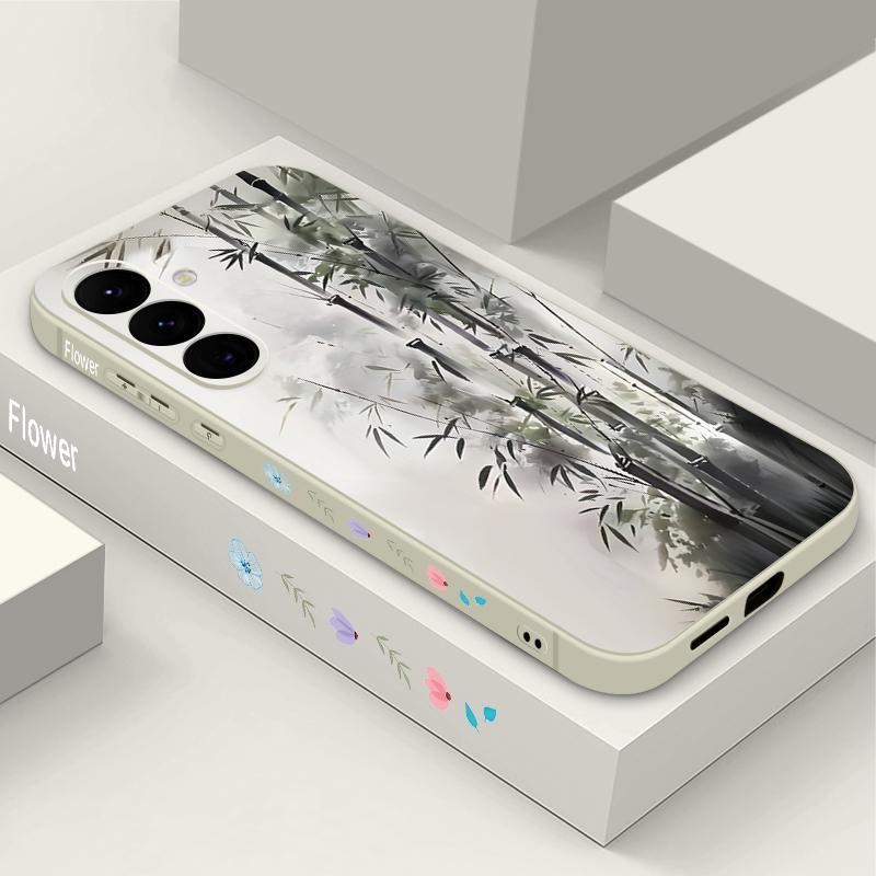 Чехол с узором из разноцветных цветов для Samsung Galaxy S26 S25 Ultra S24 S23 S22 Plus S21 FE A15 A16 A17 A35 A36 A54 A55 A56 5G Мягкий чехол