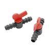 1 Pcs Valve With Double Barb Irrigation Water Flow Control Hose Connection Size 13mm Used To Homebrew Drip Irrigation System