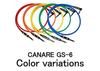Canare GS-6 Patch Cable, 1m, with L-S Type Plugs, 1 Cable