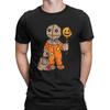 Trick R Treat Sam Мужские повседневные футболки Halloween Pumpkin Amazing Tee Унисекс Летние уличные топы с коротким рукавом Ropa Hombre