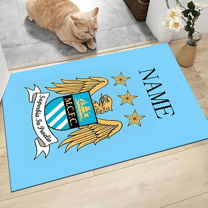 Custom Name Juventus Crest Carpet Rug Customizable Soft Washable Anti-Slip Home Living Room Sofa Mats Personalized Rug. 0909229