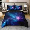 Комплект из трех предметов с 3D-цифровой печатью «Галактика», Постельное белье, Пододеяльник, Прямые продажи