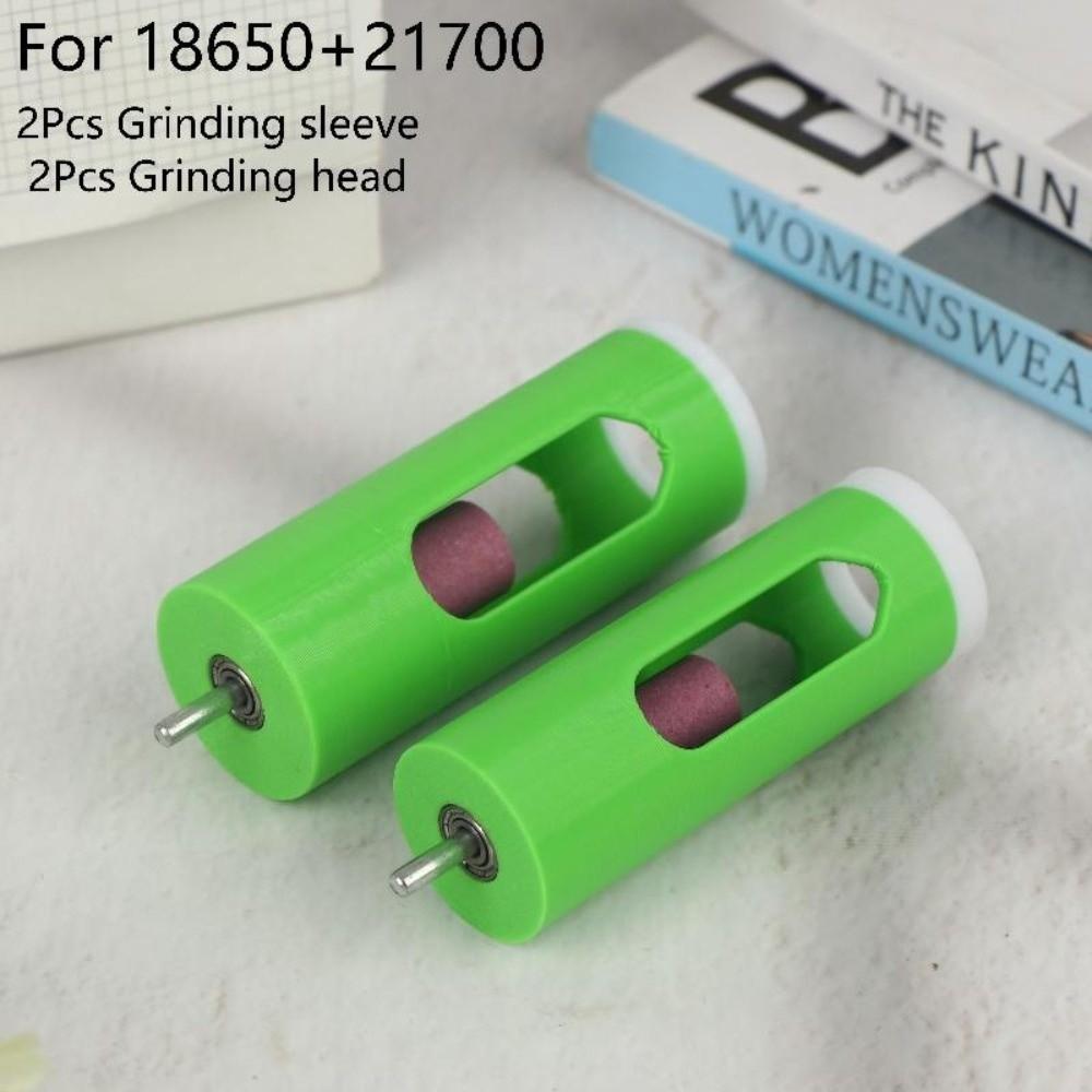 1 Set High-Efficiency Lithium Battery Grinding Tools for 18650/21700 Lithium Battery