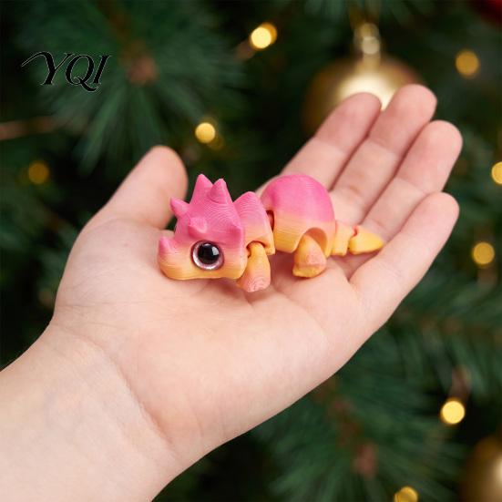 Fun Interactive Toys for Kids 3D Printed Animal Advent Calendar, 24-Day Dinosaur Ocean Land Small Calendar Figure Countdown Set, Christmas Decor,