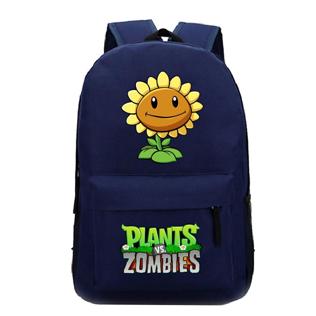 Game Merchandise Plants Vs. Zombies School Bag Casual Simple Backpack