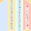 Waterproof Child Growth Chart Self-adhesive Growth Chart Sticker  Home Use