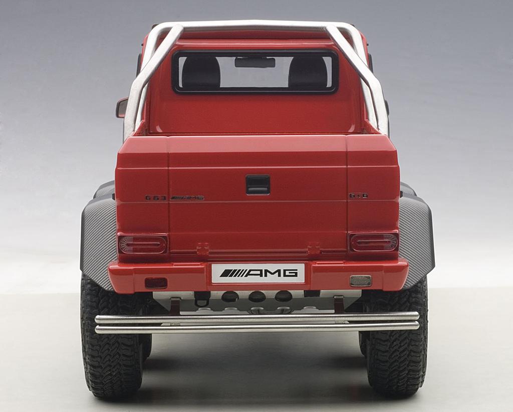 AUTOart Mercedes Benz G63 AMG 6X6 1/18 (красный)