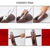 280mm Indonesian Mahogany Hand Planer Diy Carpenter Tools - GXCC