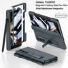 Case For Samsung Galaxy Z Fold 4 5g With Kickstand And Pen Slot Built In Screen Protector For Galaxy Z Fold 4 Cover