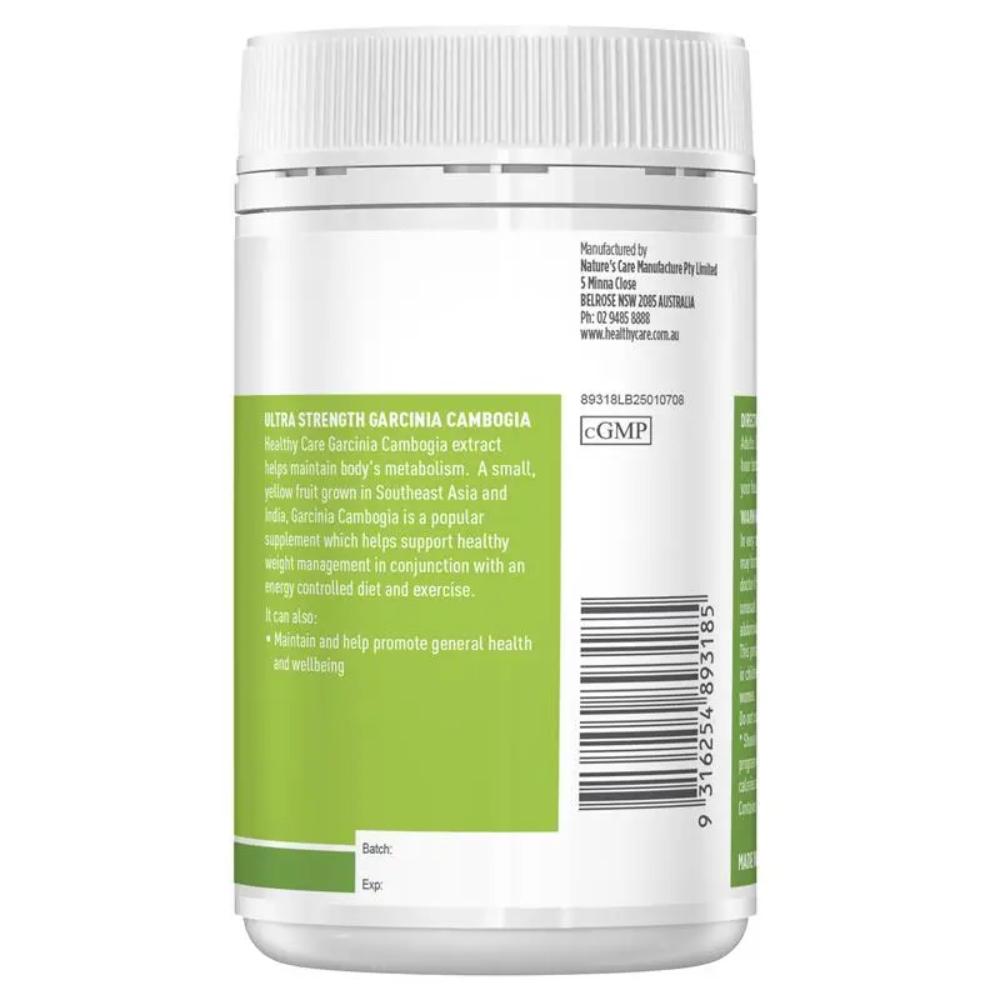 Healthy Care Ultra Strength Garcinia Cambogia 5000mg 100 Capsules X 6