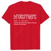 Booktrovert Book Lover Shirt for Women Classic Literature T-shirts Bookish Girl Tshirts Bookworm Tee Clothing Gift for Librarian