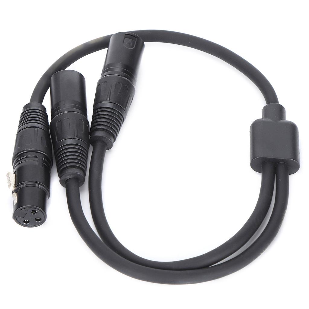 JORINDO JD6074 XLR Female to Dual XLR Male Cable YType XLR Female to Dual XLR Male Microphone Cable