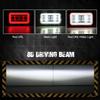 4 inch 20W 8D LED Work Light Bar DRL White Red Halo Angel Eyes Driving Headlight Fog Lamp For Car 4X4 Pickup SUV ATV UTB 12V 24V